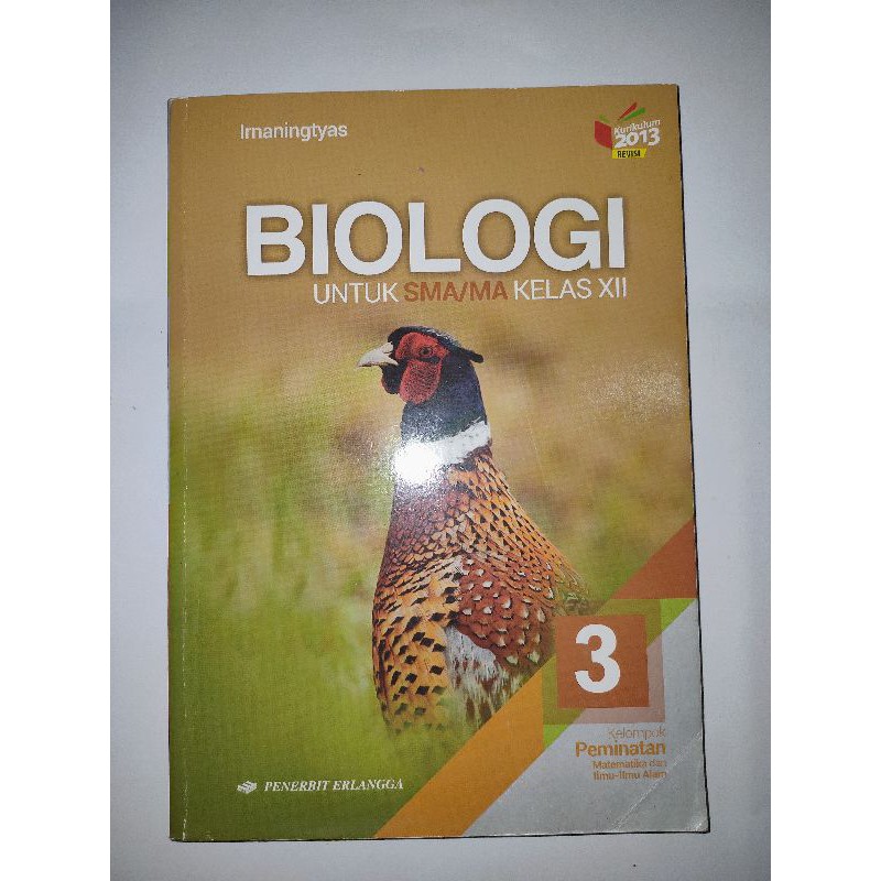 Detail Buku Biologi Erlangga Kelas 12 Nomer 19