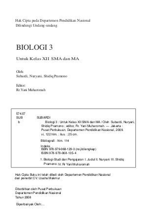 Detail Buku Biologi Kelas 3 Smp Nomer 41
