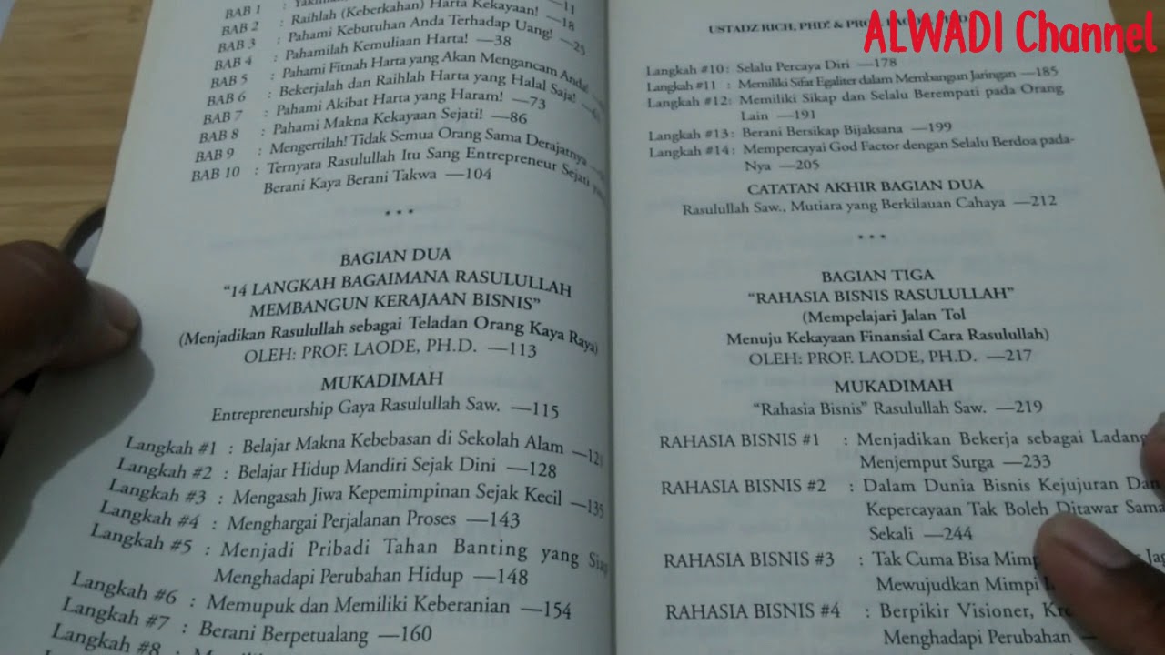 Detail Buku Bisnis Rasulullah Nomer 43