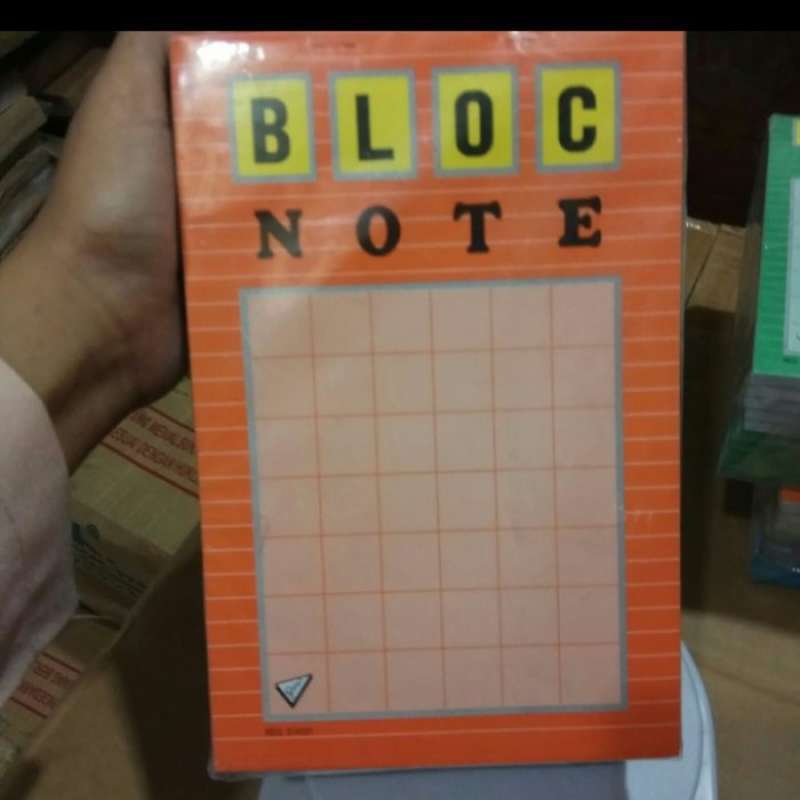 Detail Buku Block Note Nomer 21