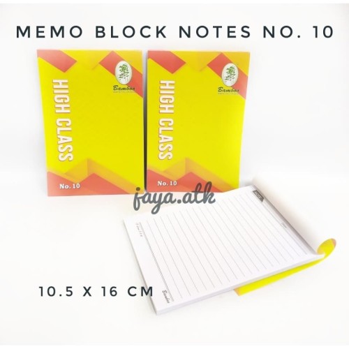 Detail Buku Block Note Nomer 47