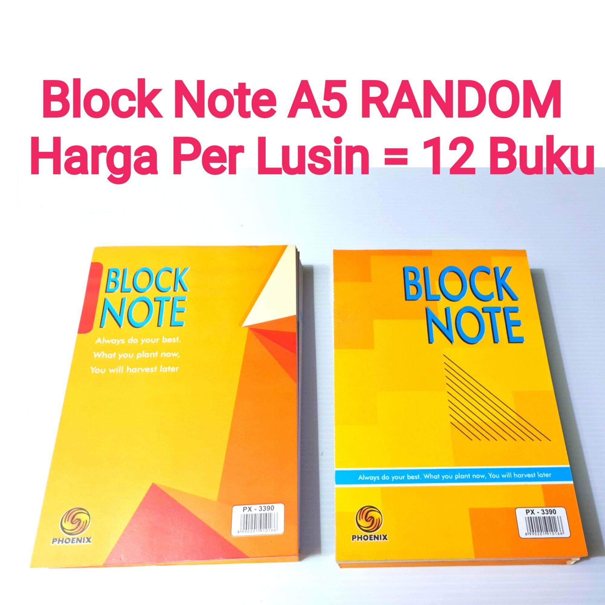 Detail Buku Block Note Nomer 8