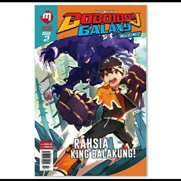 Detail Buku Boboiboy Galaxy Nomer 4