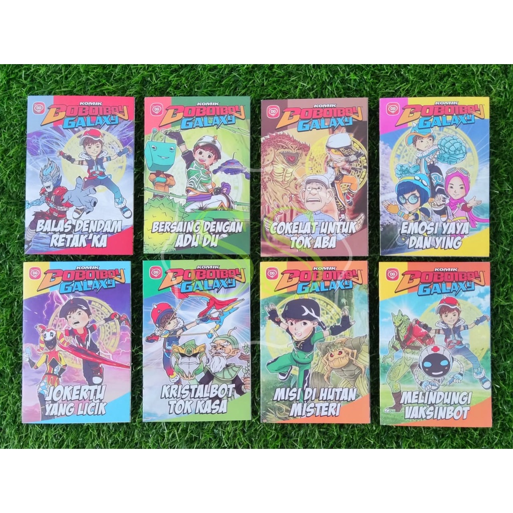 Detail Buku Boboiboy Galaxy Nomer 35