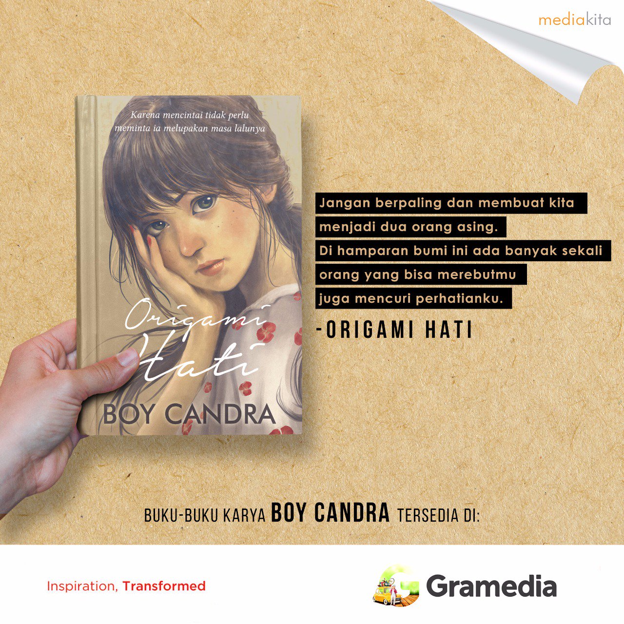 Detail Buku Boy Candra Origami Hati Nomer 6