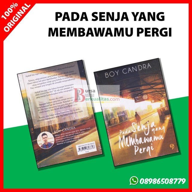 Detail Buku Boy Candra Pada Senja Yang Membawamu Pergi Nomer 32