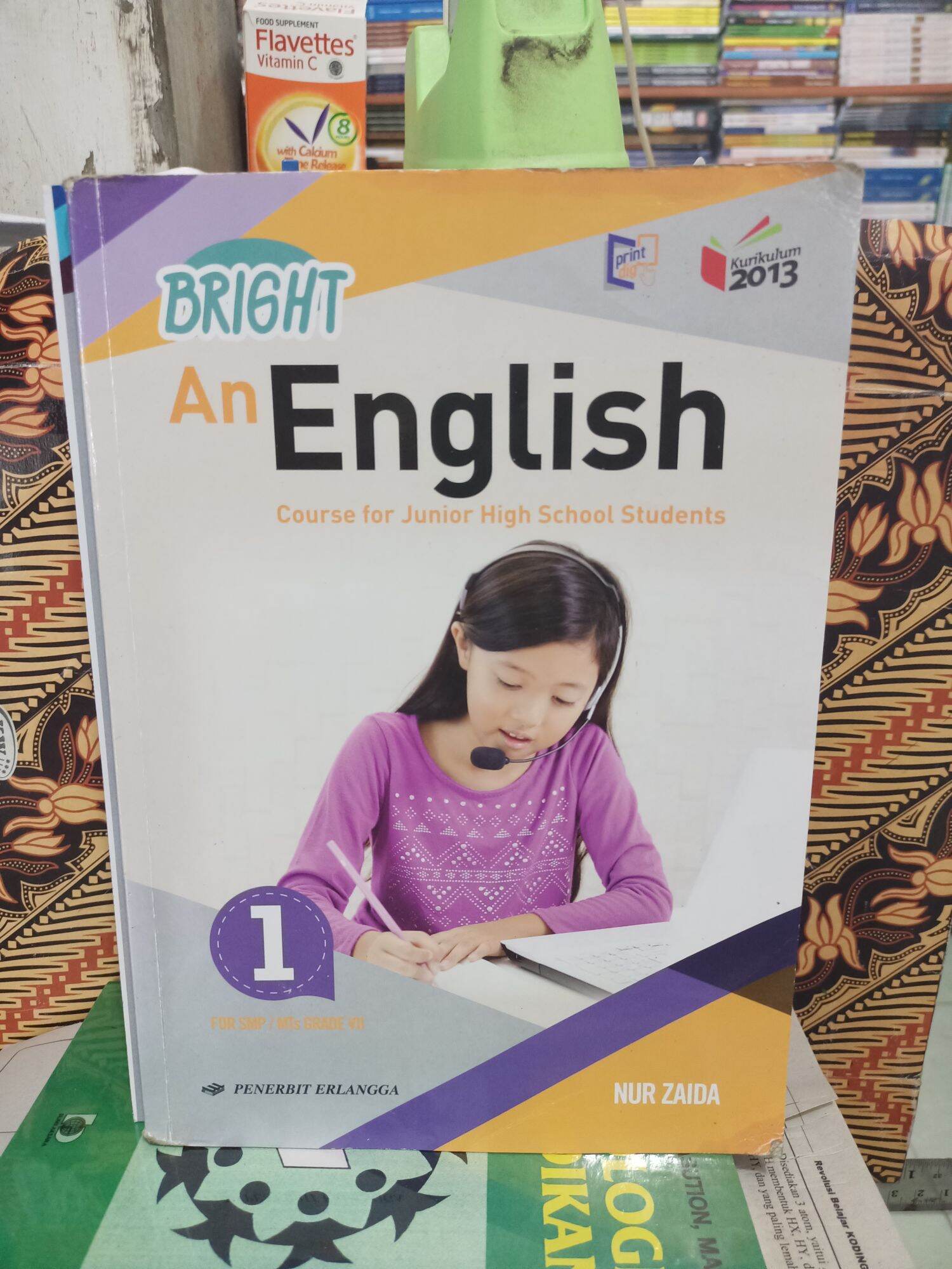 Detail Buku Bright An English Kelas 8 Nomer 22