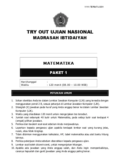 Detail Buku Bse Kelas 6 Matematika Nomer 42