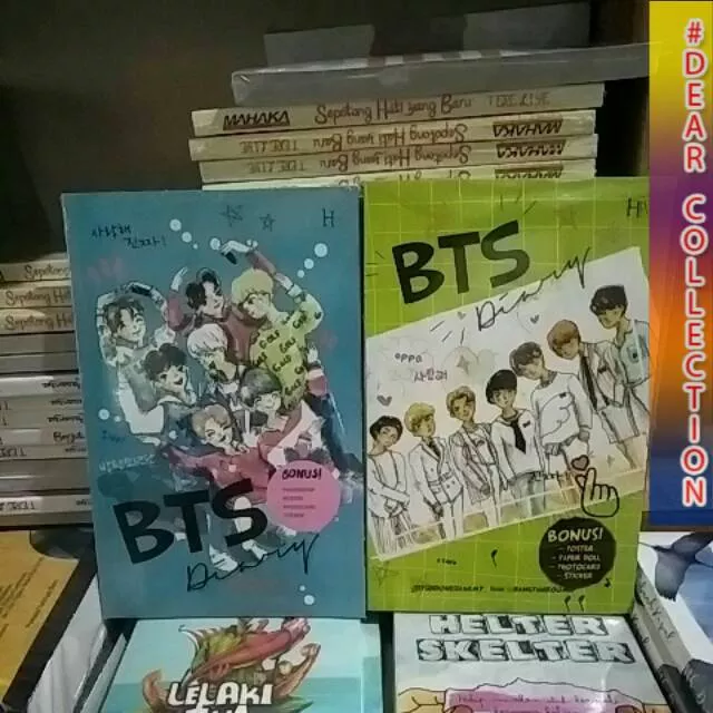 Detail Buku Bts Diary Nomer 17