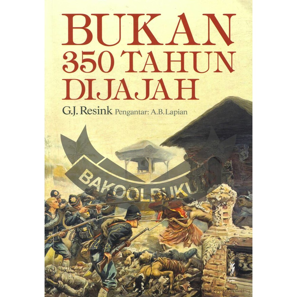 Detail Buku Bukan 350 Tahun Dijajah Nomer 3