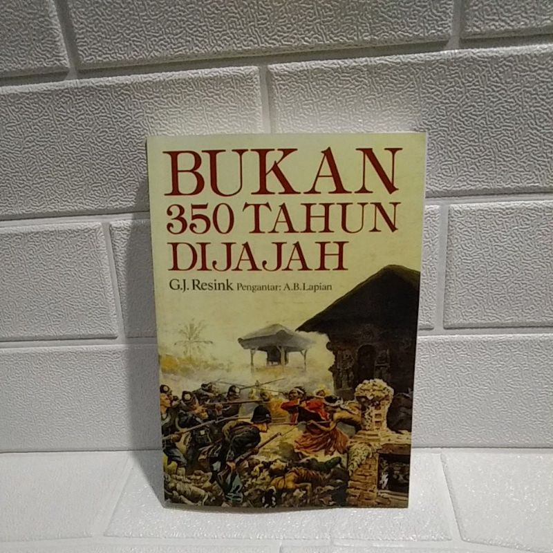 Detail Buku Bukan 350 Tahun Dijajah Nomer 49