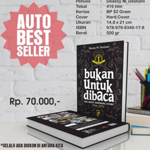 Detail Buku Bukan Untuk Dibaca Nomer 44