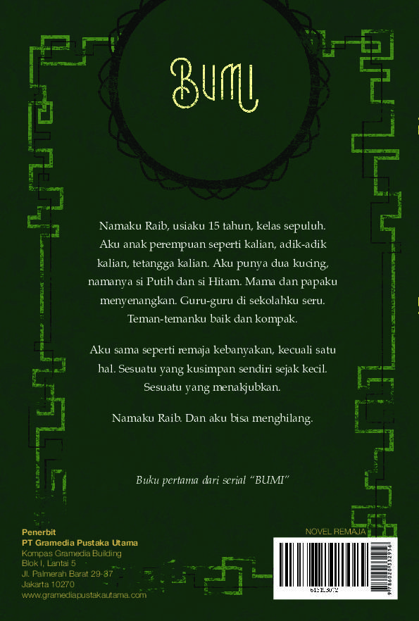 Detail Buku Bumi Tere Liye Nomer 48