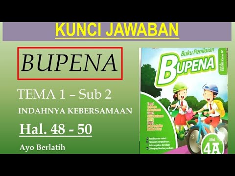 Detail Buku Bupena Kelas 1 Tema 5 Nomer 18