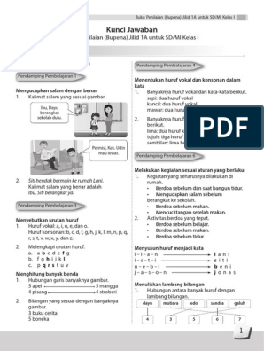 Detail Buku Bupena Kelas 1 Tema 5 Nomer 25