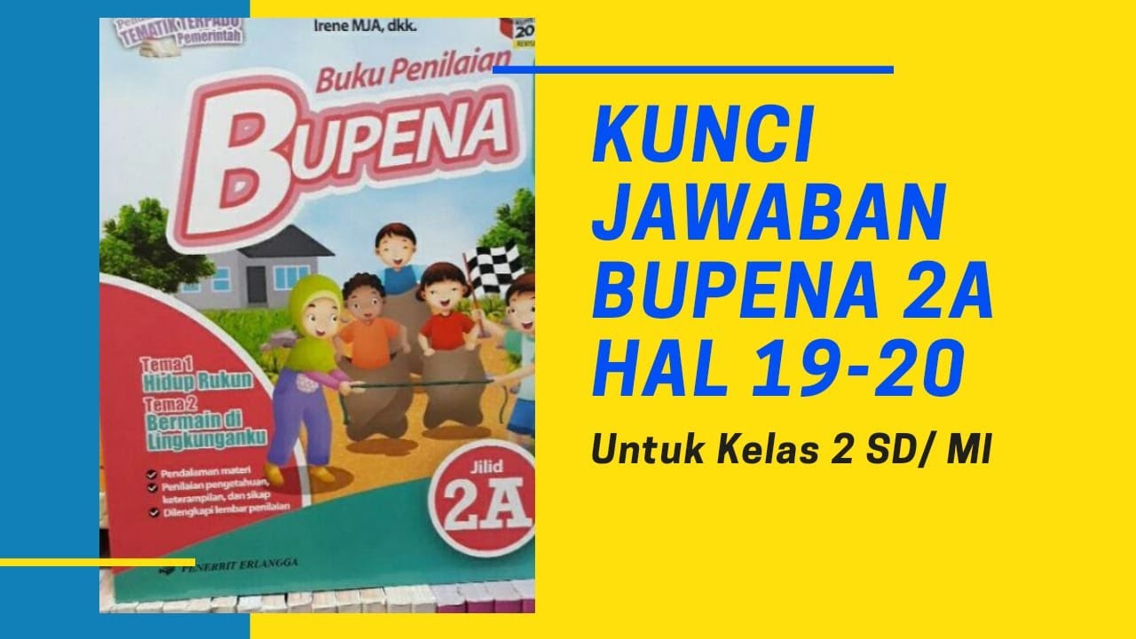 Detail Buku Bupena Kelas 1 Tema 5 Nomer 9