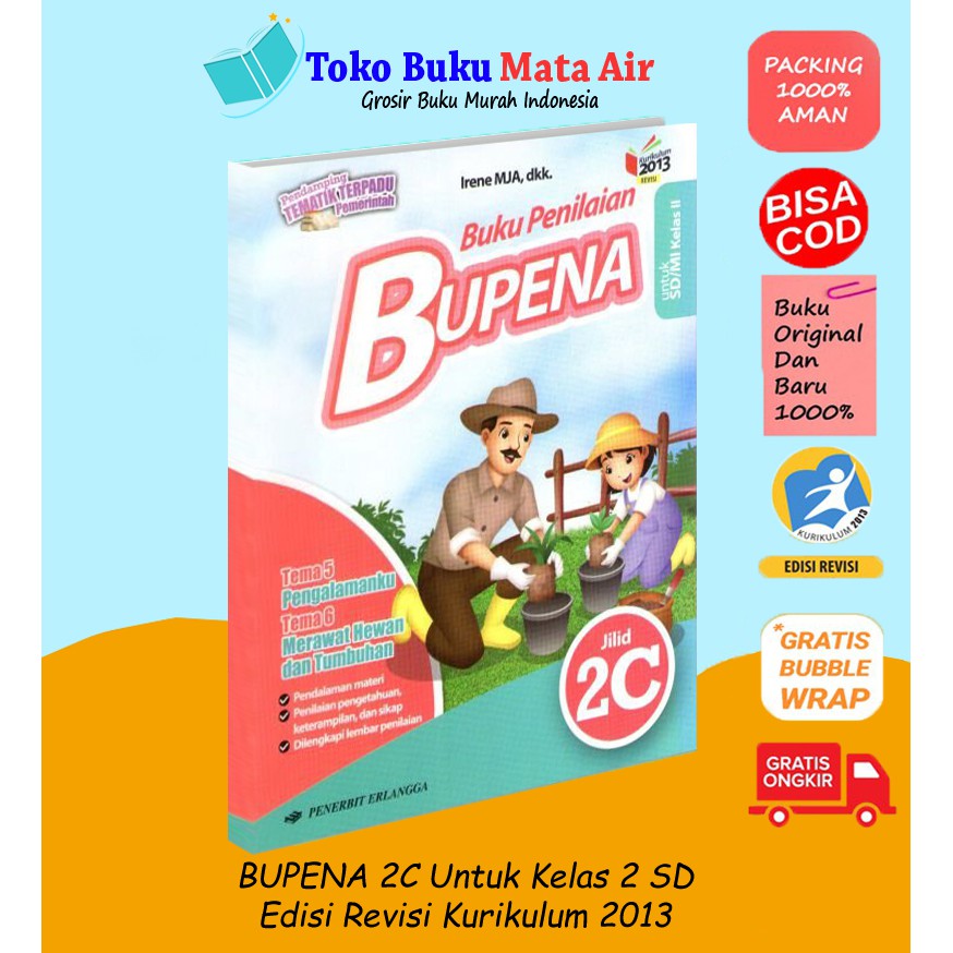 Detail Buku Bupena Kelas 2 Sd Kurikulum 2013 Nomer 21