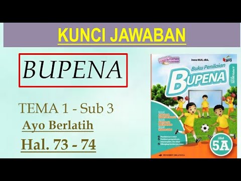 Detail Buku Bupena Kelas 5 Jilid 5b Nomer 13