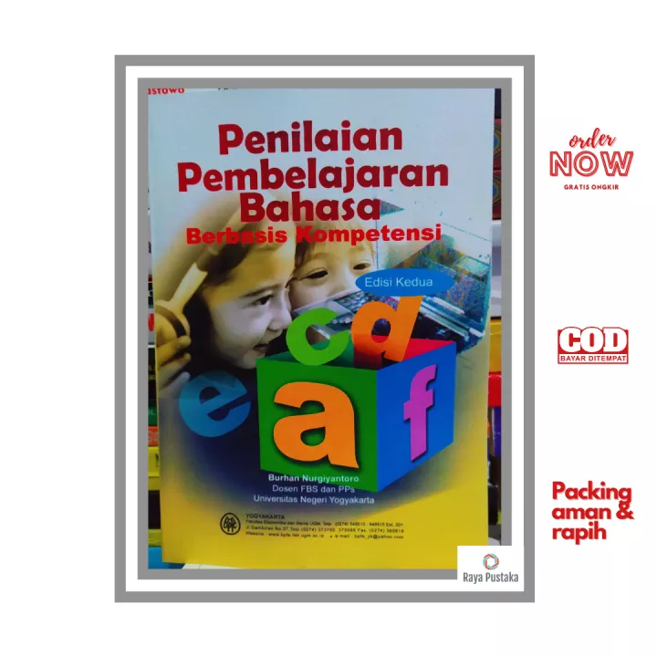 Detail Buku Burhan Nurgiyantoro Penilaian Pembelajaran Bahasa Berbasis Kompetensi Nomer 9