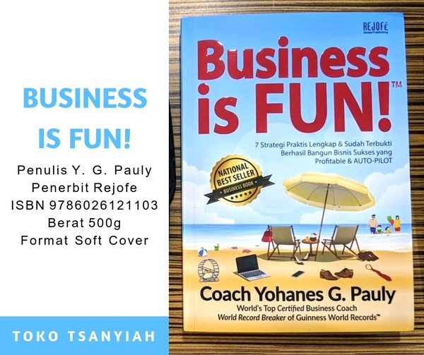 Detail Buku Business Is Fun Nomer 40