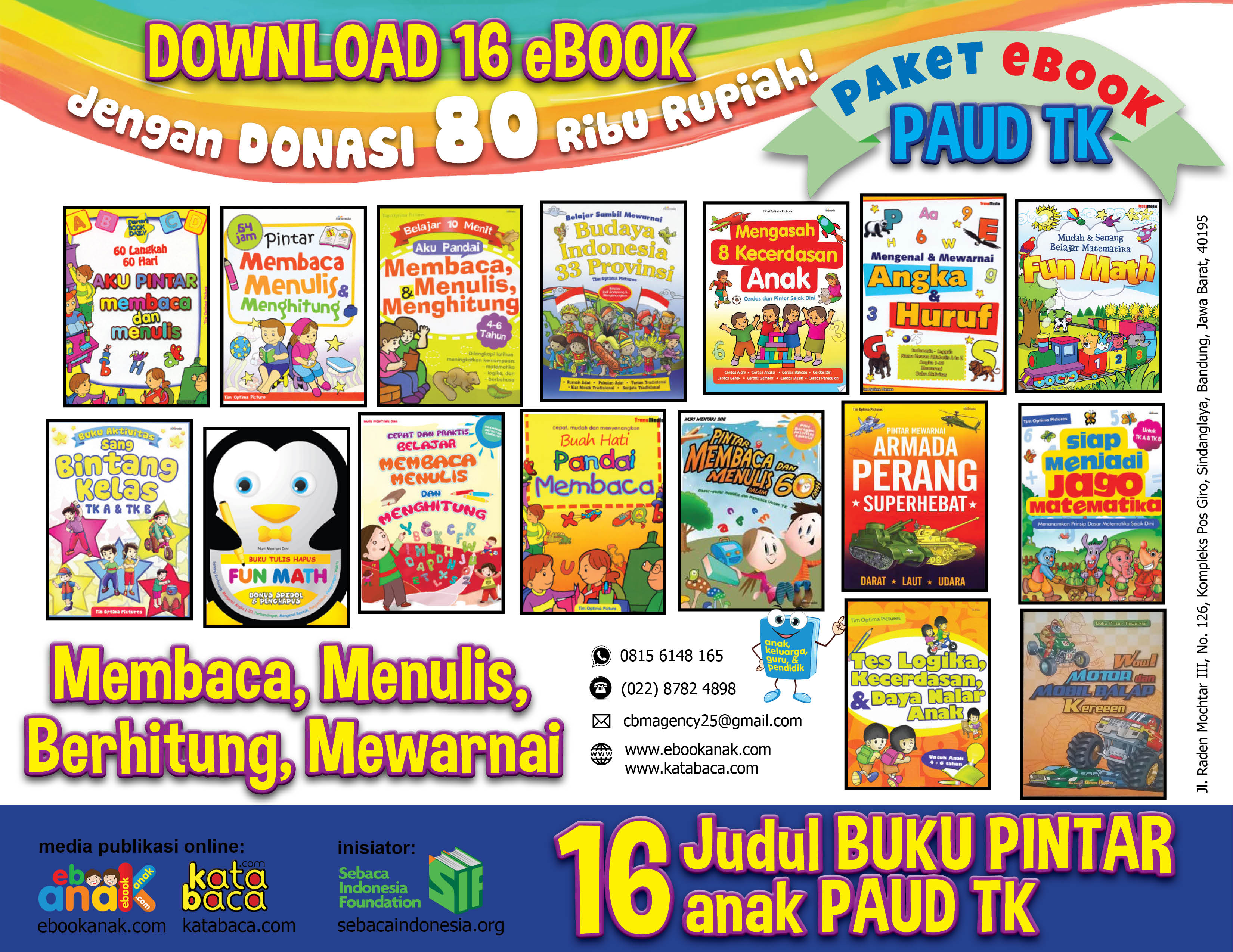 Detail Buku Calistung Tk Nomer 25