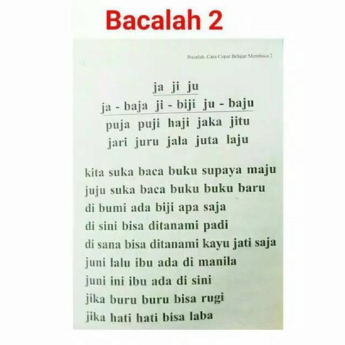 Detail Buku Cara Belajar Membaca Cepat Nomer 10