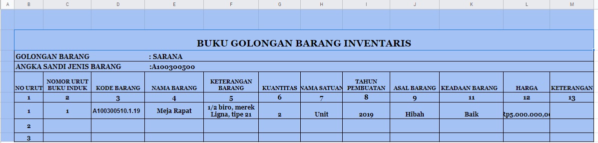 Detail Buku Catatan Barang Rusak Nomer 9