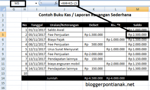 Detail Buku Catatan Pengeluaran Dan Pemasukan Nomer 22