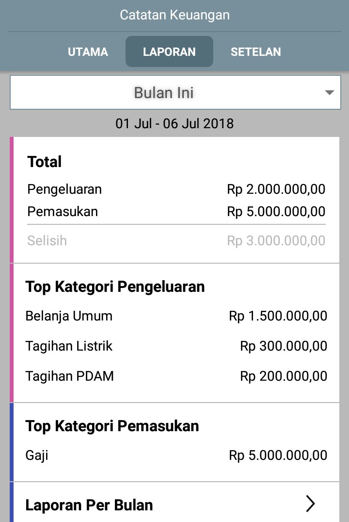 Detail Buku Catatan Pengeluaran Dan Pemasukan Nomer 40