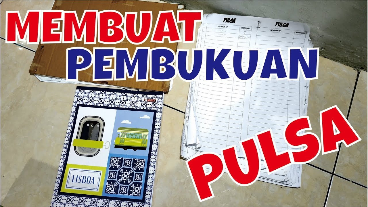 Detail Buku Catatan Penjualan Pulsa Nomer 24