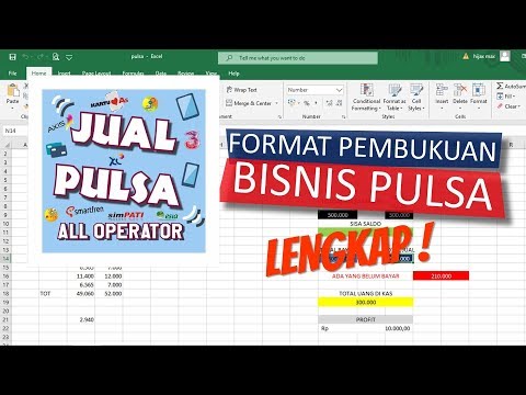 Detail Buku Catatan Penjualan Pulsa Nomer 45