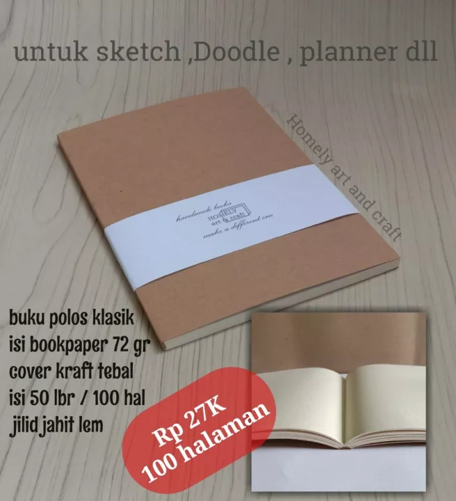 Detail Buku Catatan Polos Nomer 50