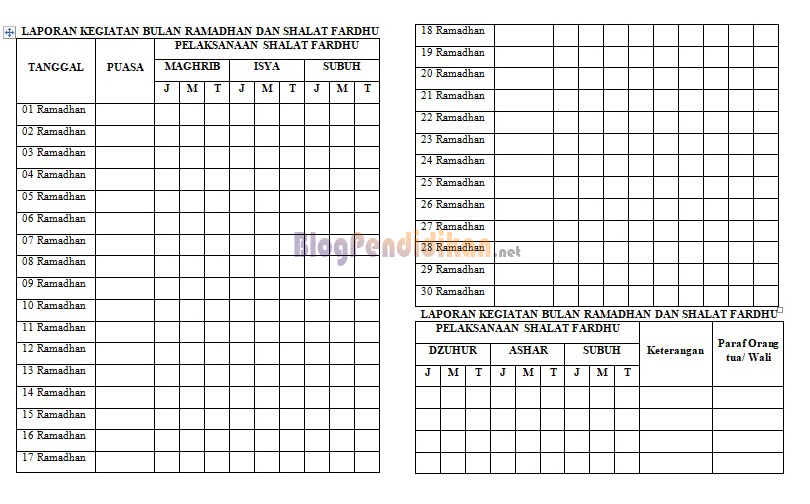 Detail Buku Catatan Siswa Nomer 40