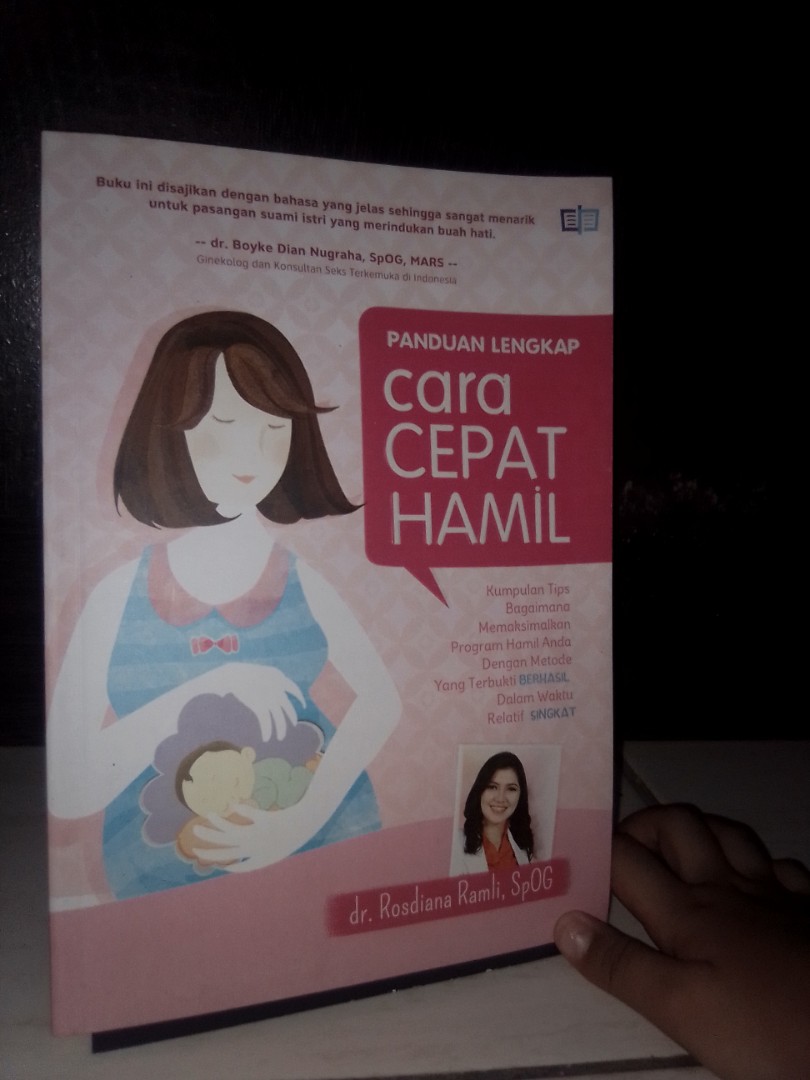 Detail Buku Cepat Hamil Dr Rosdiana Ramli Nomer 9