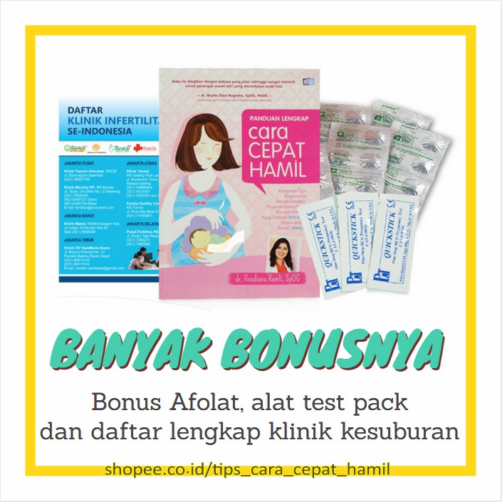 Detail Buku Cepat Hamil Dr Rosdiana Ramli Nomer 20