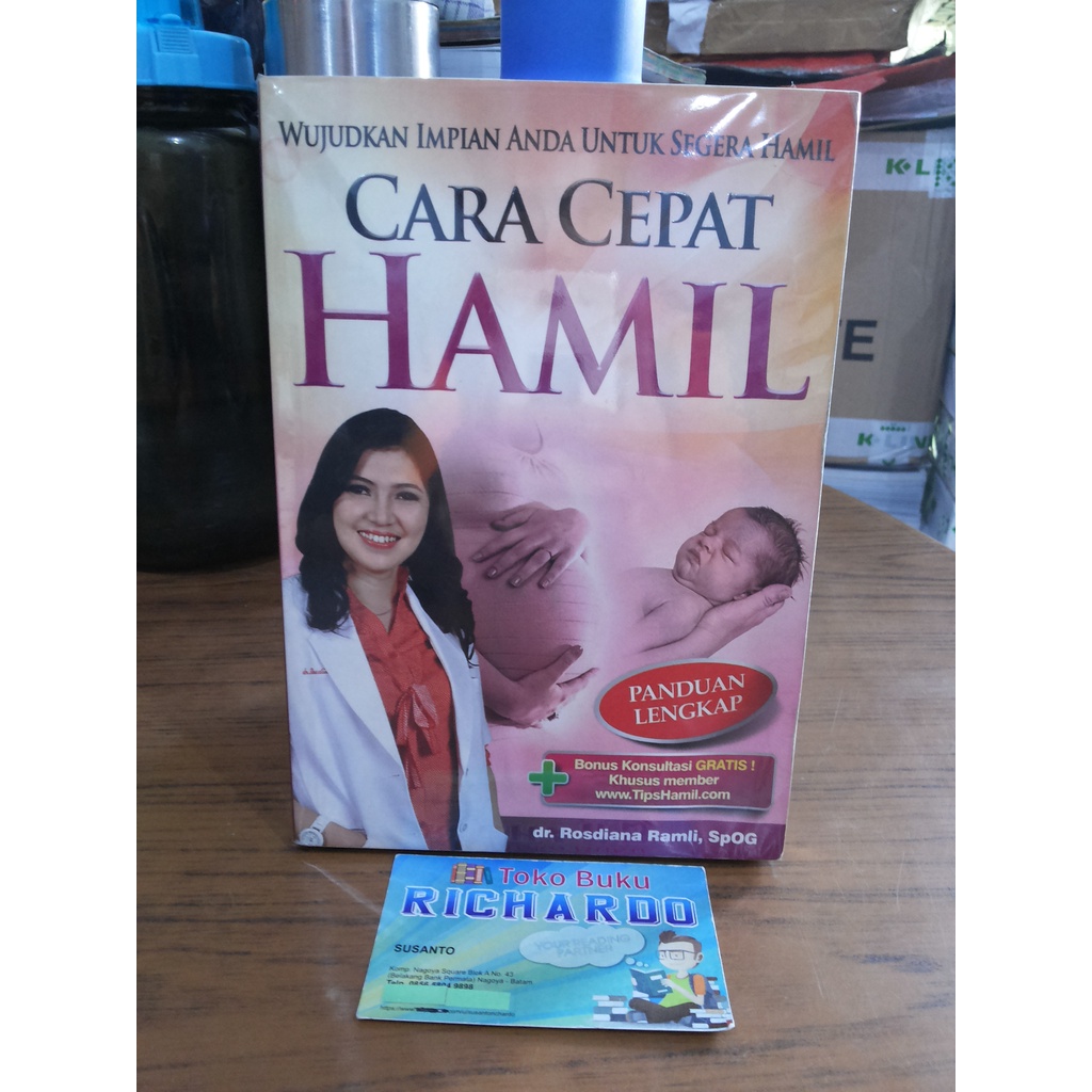 Detail Buku Cepat Hamil Dr Rosdiana Ramli Nomer 4