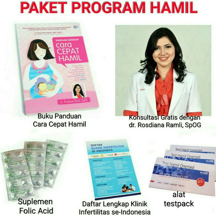 Detail Buku Cepat Hamil Dr Rosdiana Ramli Nomer 25