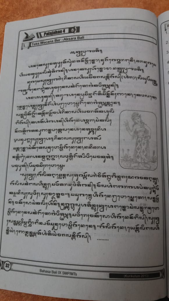 Detail Buku Cerita Aksara Bali Nomer 4