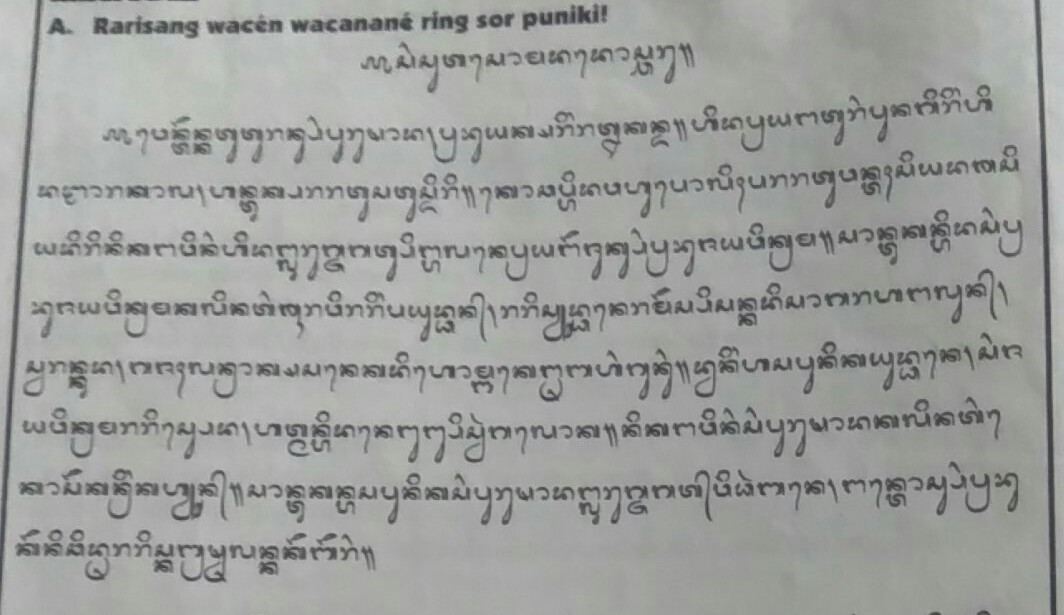 Detail Buku Cerita Aksara Bali Nomer 8