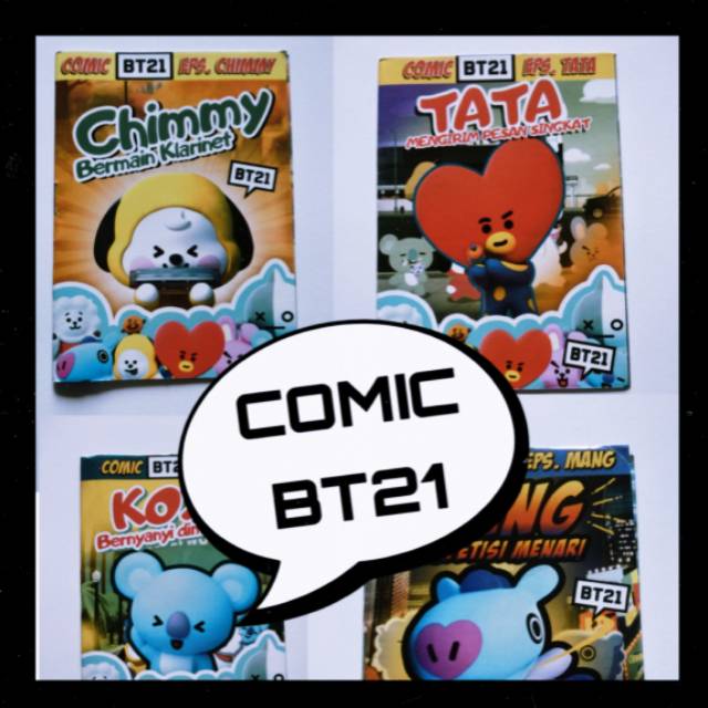 Detail Buku Cerita Bt21 Nomer 18