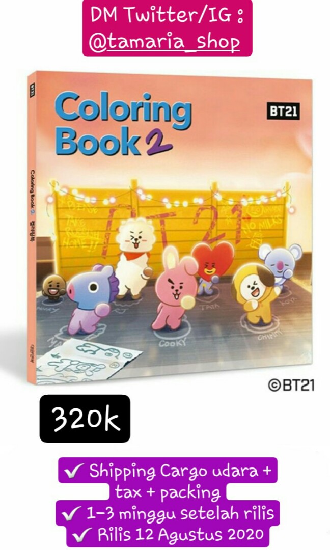 Detail Buku Cerita Bt21 Nomer 19