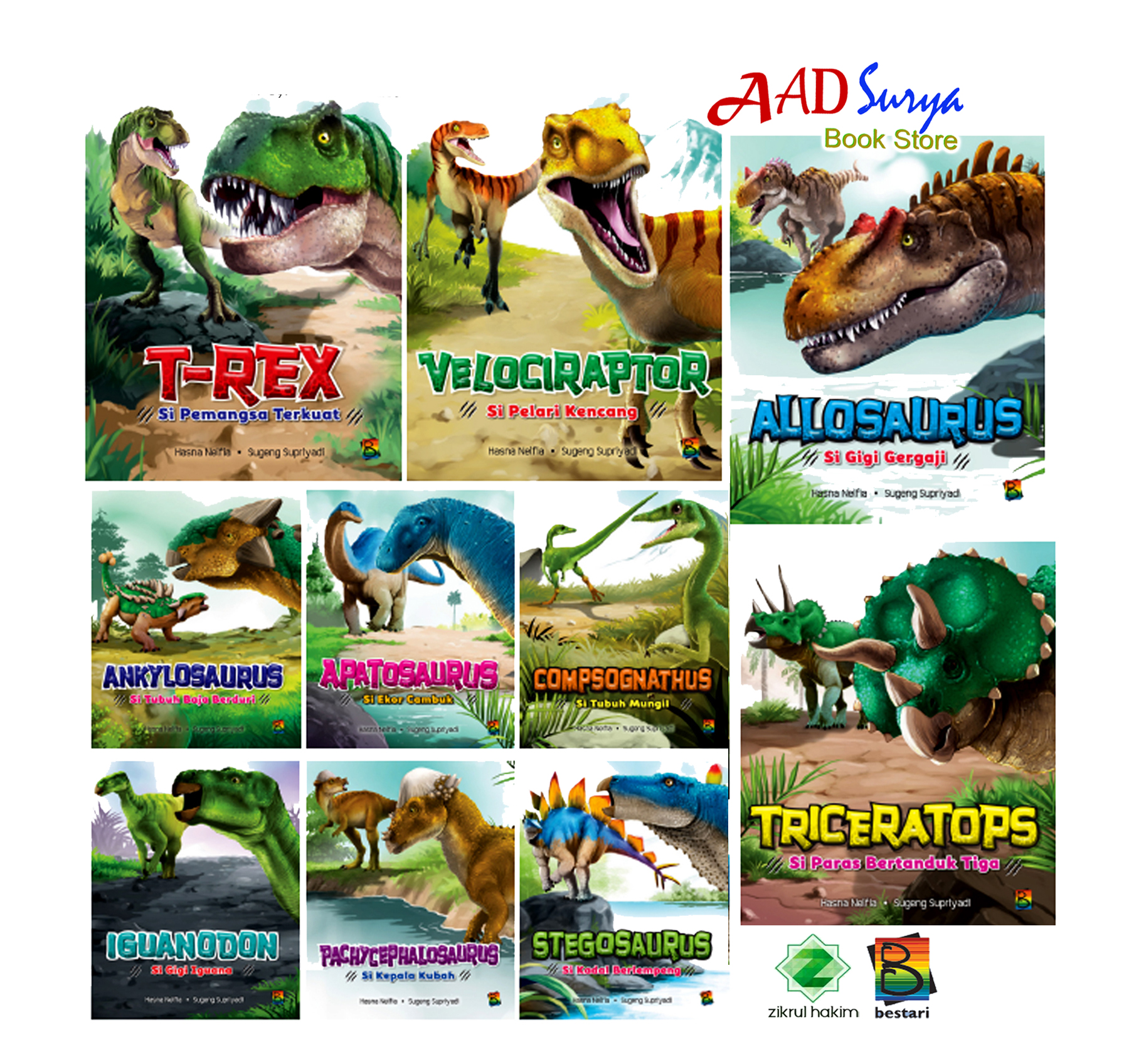 Detail Buku Cerita Dinosaurus Nomer 11