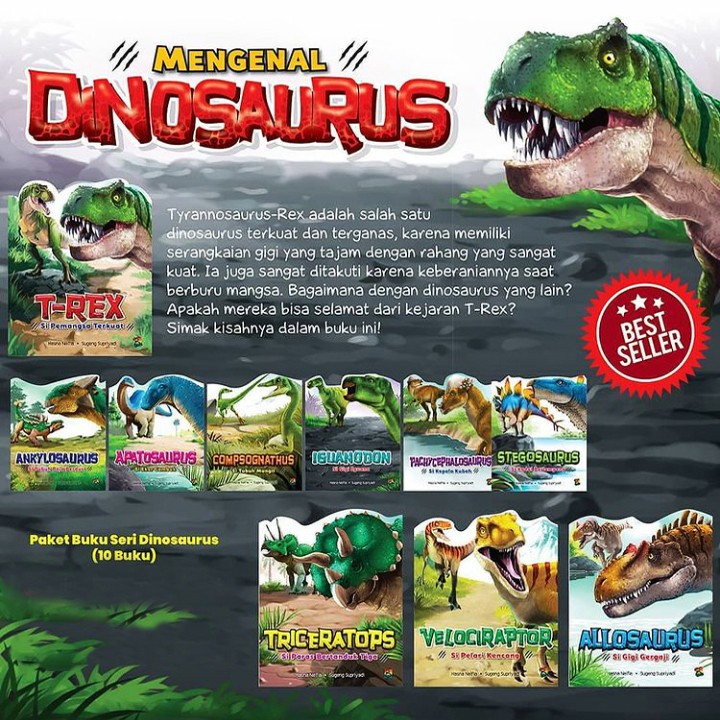 Detail Buku Cerita Dinosaurus Nomer 14