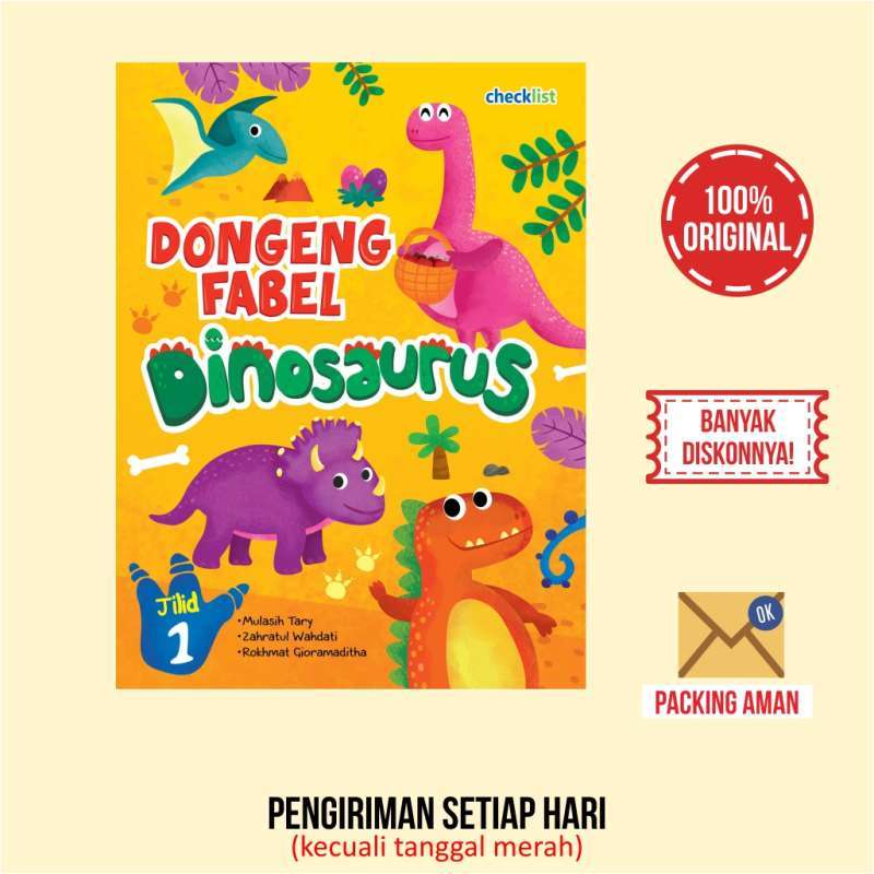 Detail Buku Cerita Dinosaurus Nomer 28