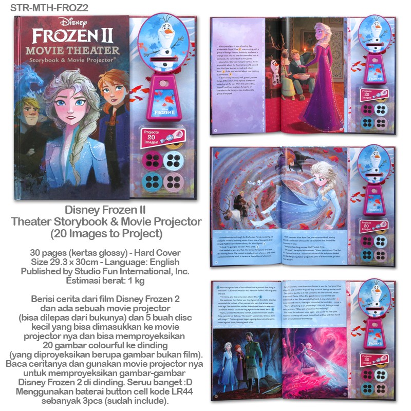 Detail Buku Cerita Frozen 2 Nomer 20