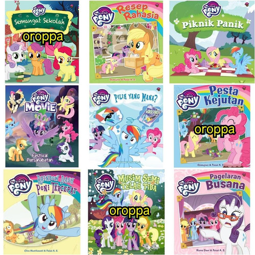 Detail Buku Cerita My Little Pony Nomer 52