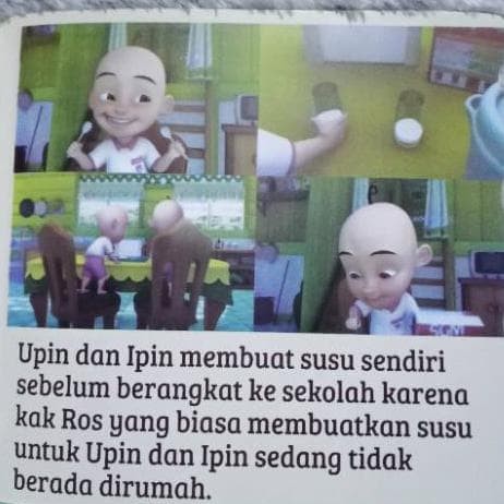 Detail Buku Cerita Upin Ipin Nomer 9