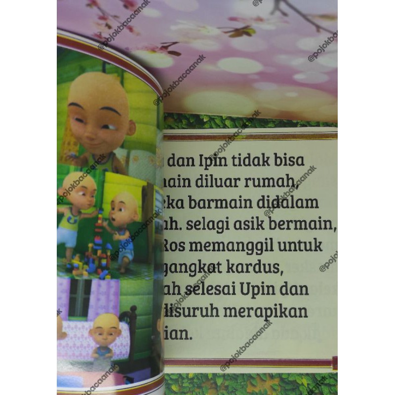 Detail Buku Cerita Upin Ipin Nomer 18