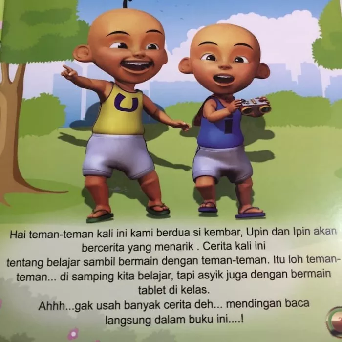 Detail Buku Cerita Upin Ipin Nomer 23