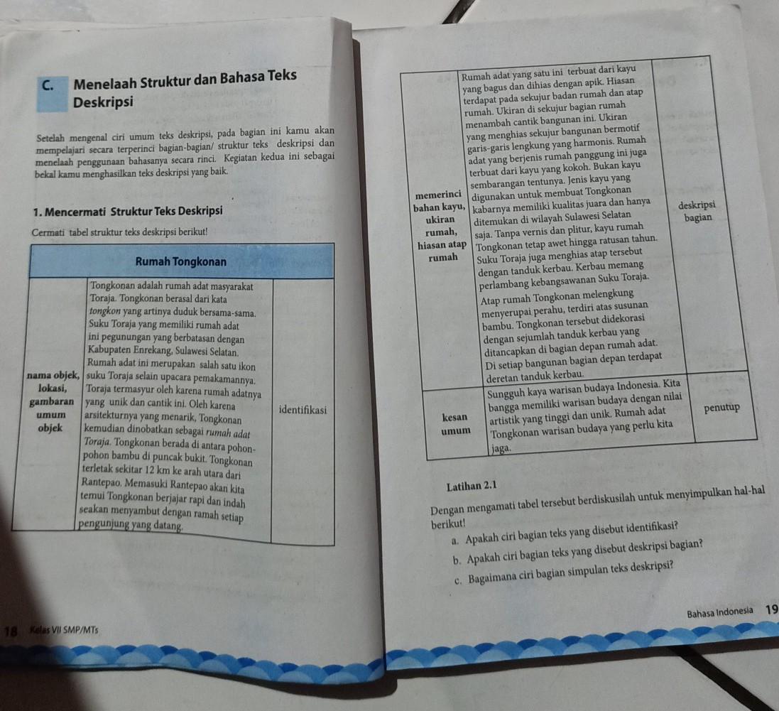 Detail Buku Cetak Bahasa Indonesia Kelas 7 Nomer 22